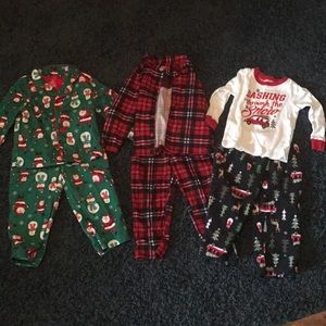 Toddler boy Christmas Pajamas